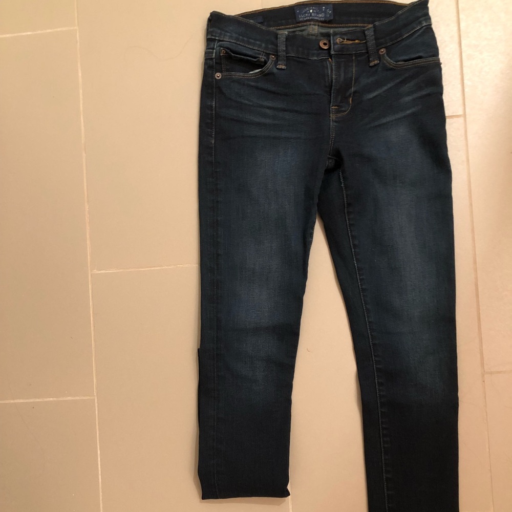 Lucky Brand - Brooke Skinny Jeans (dark wash)